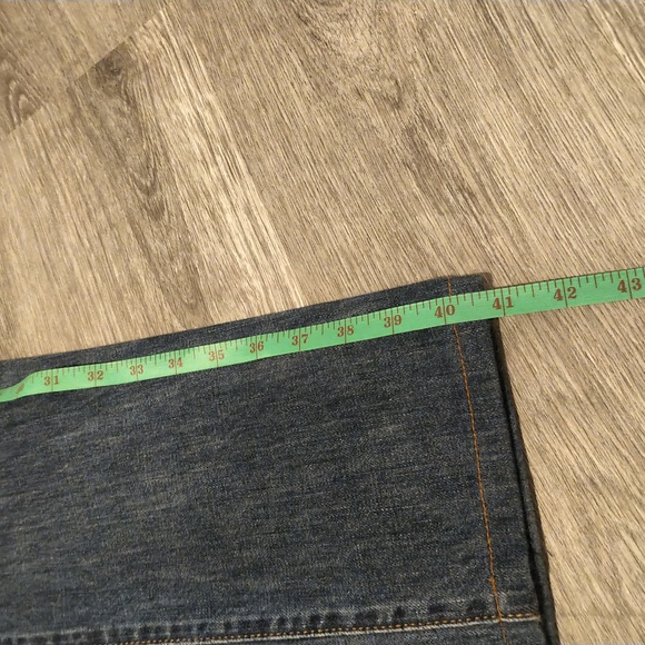 Versace collection men's , dark wash, zipper fly, regular fit - Picture 9 of 11